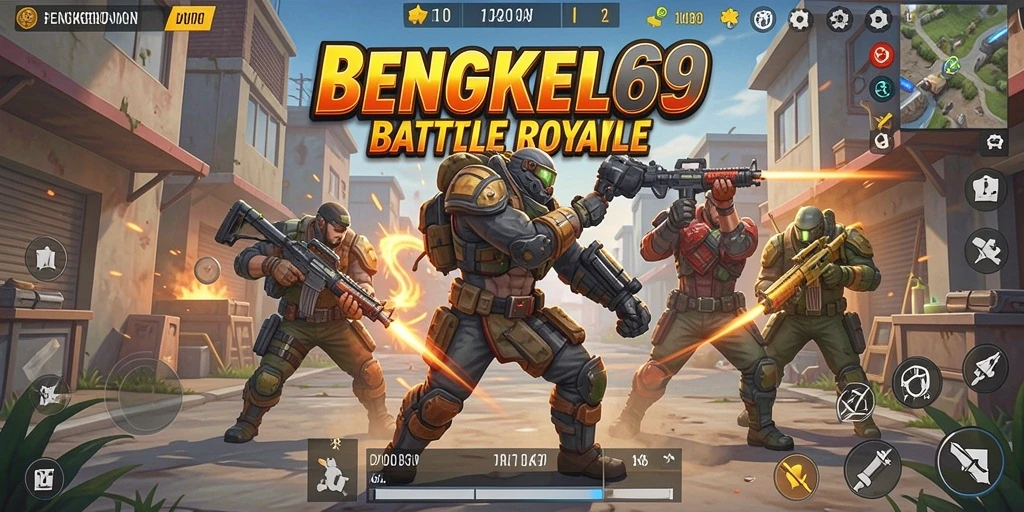 Tampilan menarik dari gameplay BENGKEL69 yang seru dan mengasyikkan.