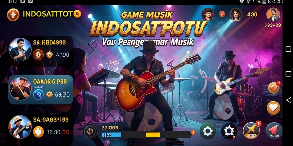 Tampilan gameplay INDOSATTOTO yang menarik dan penuh warna.