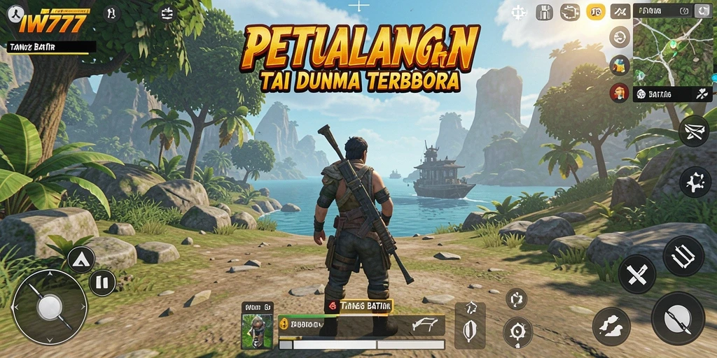 Tampilan gameplay IW777 yang mendebarkan di dunia terbuka.