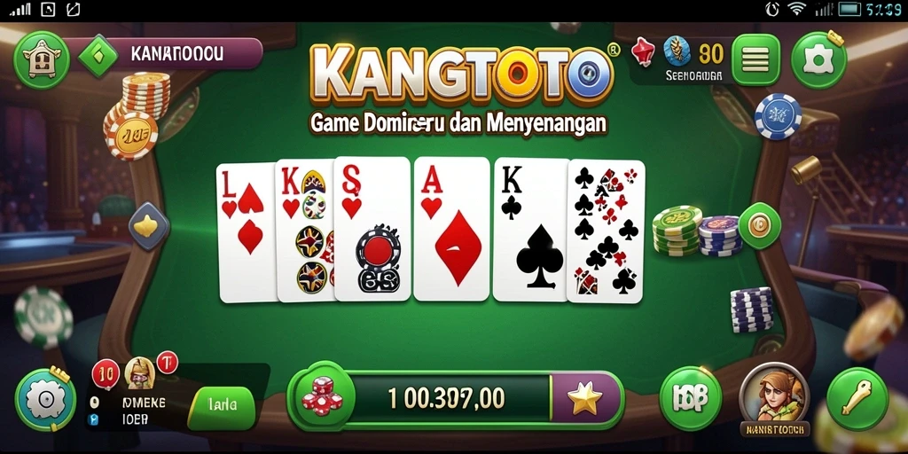 Screenshot menampilkan gameplay seru KANGTOTO dengan tampilan yang menarik.