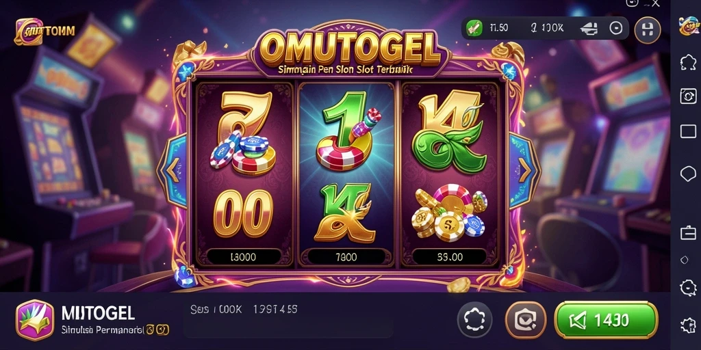 Tampilan permainan slot yang menarik di OMUTOGEL.