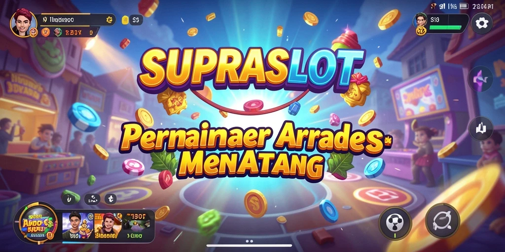 Gameplay seru dari SUPRASLOT penuh warna.