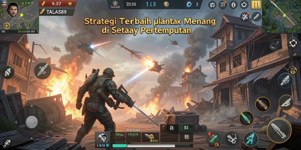 Gameplay TALAS89 yang menegangkan dengan strategi yang mendalam.