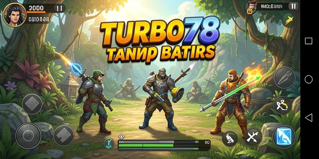 Gameplay seru dari TURBO78 yang mengajak eksplorasi.